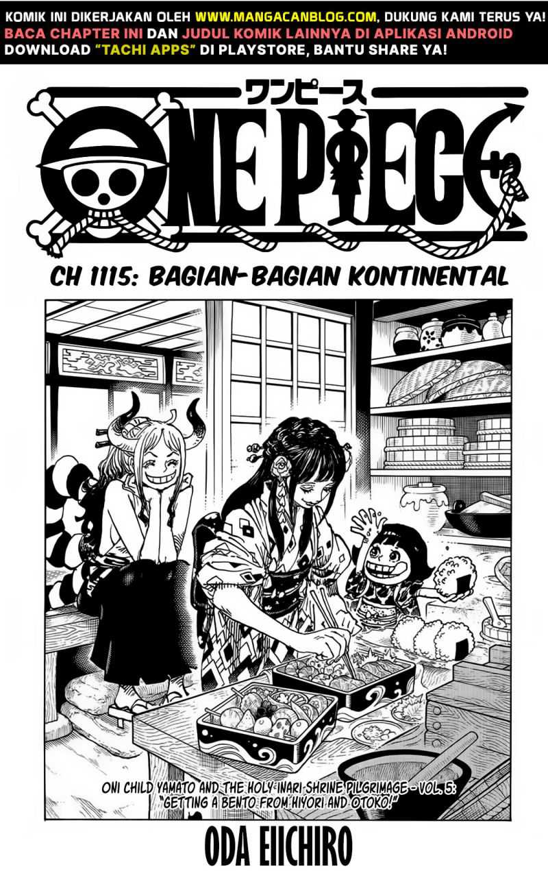 One Piece — Chapter 1115, halaman 1
