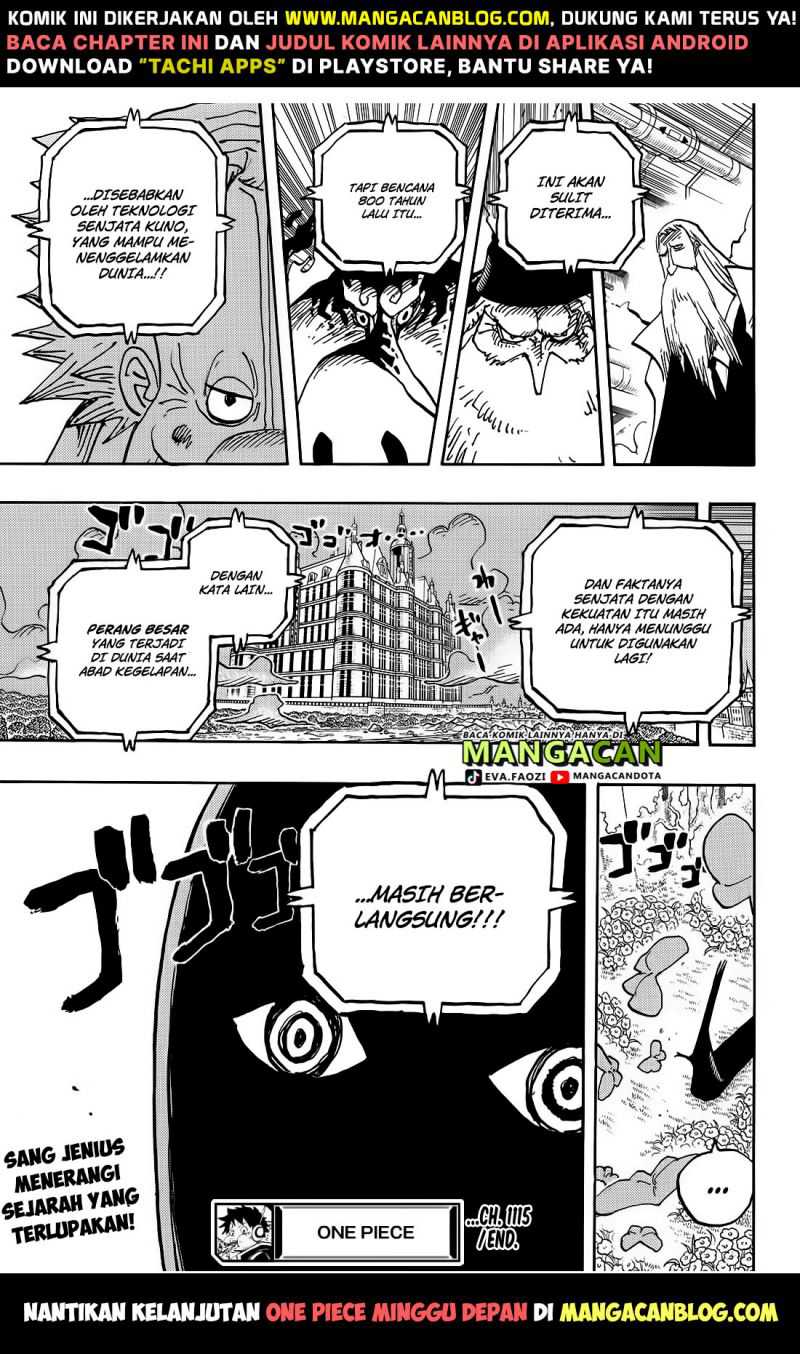 One Piece — Chapter 1115, halaman 16