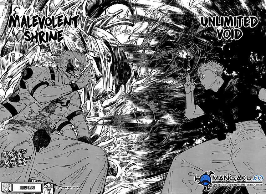 Jujutsu Kaisen — Chapter 261, halaman 17