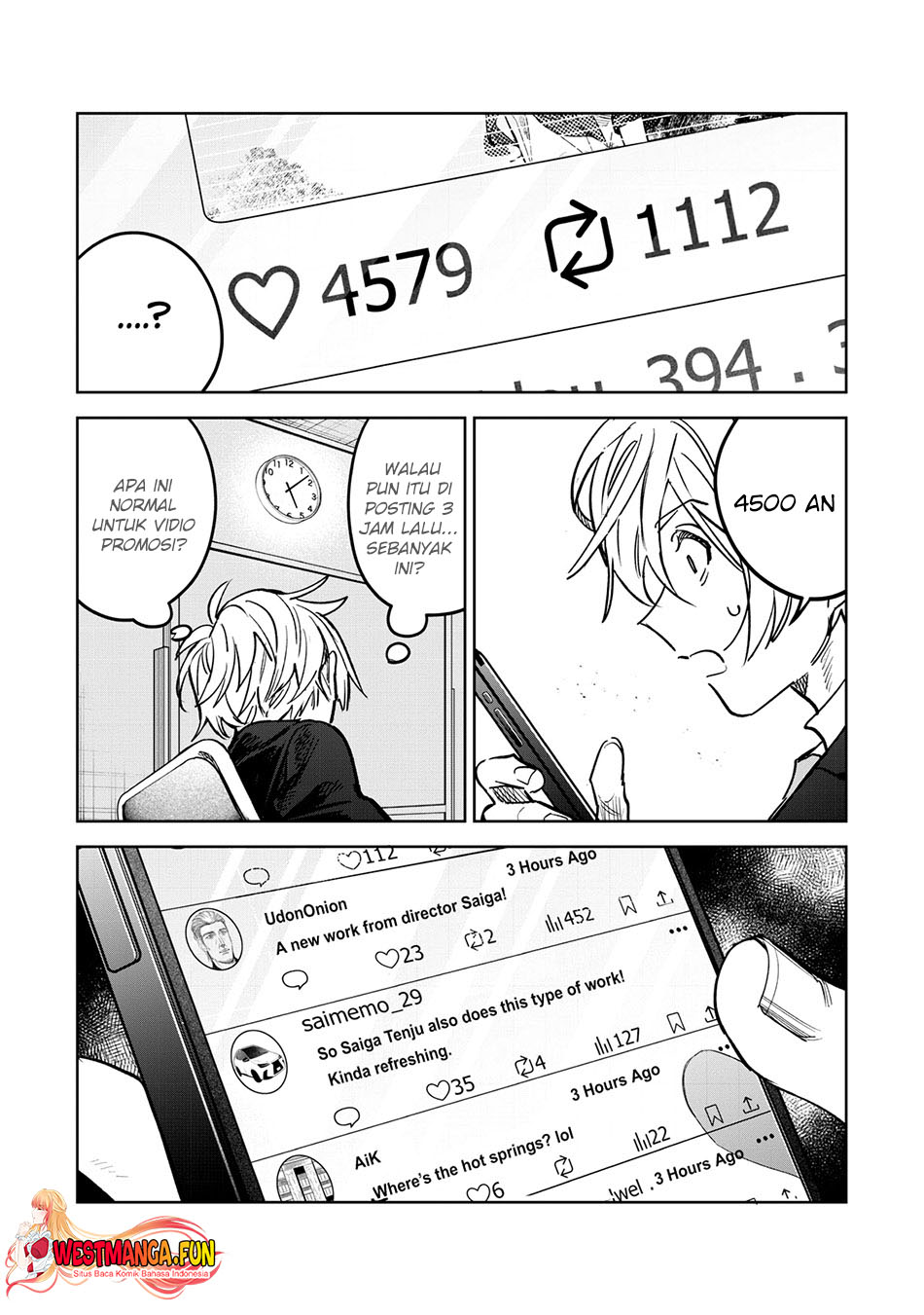 Hajirau Kimi ga Mitainda — Chapter 61.2, halaman 5