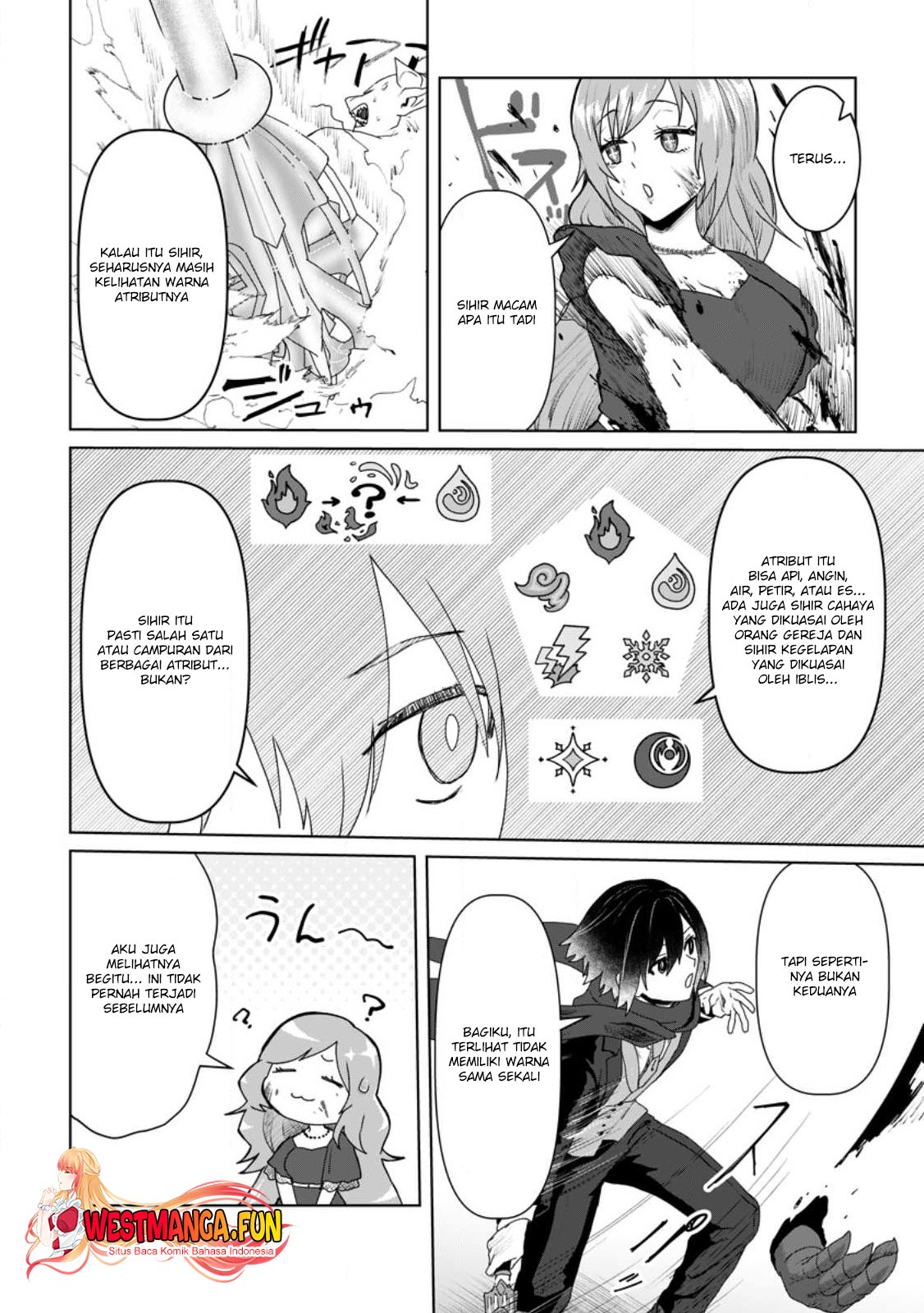 Mahou Gakuen No Daizai Majutsushi — Chapter 17, halaman 11