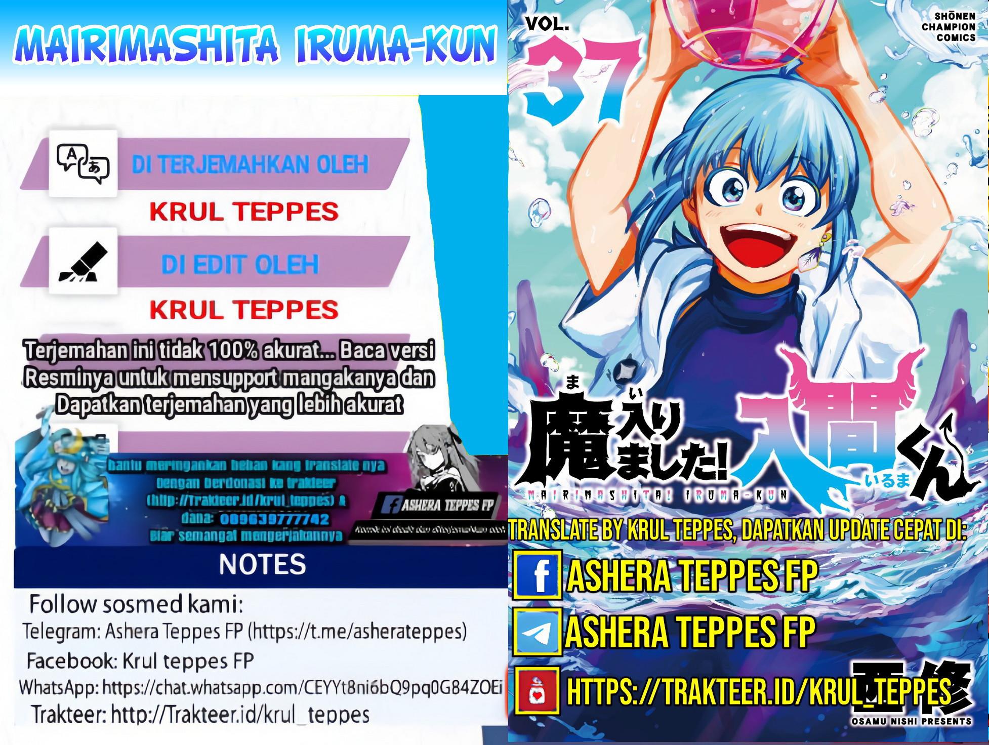 Mairimashita! Iruma-kun — Chapter 344, halaman 1