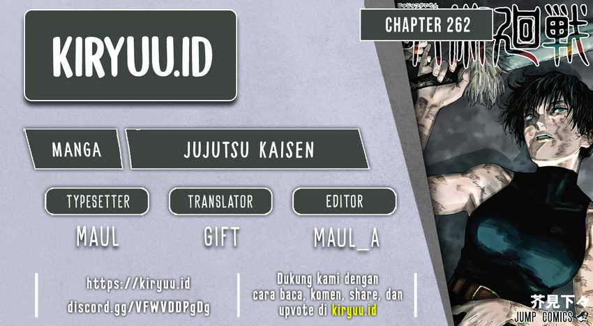 Jujutsu Kaisen — Chapter 262, halaman 1