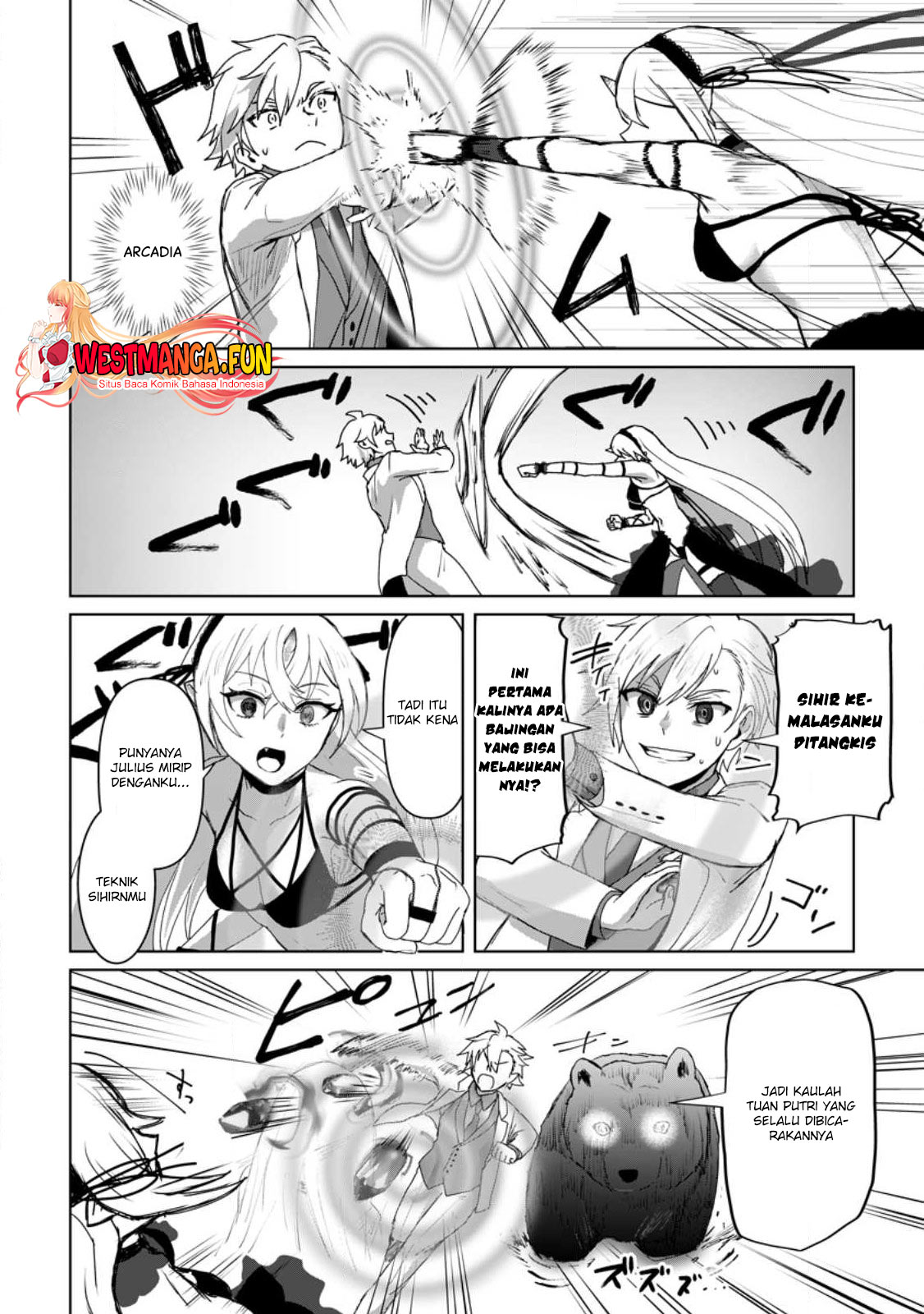 Mahou Gakuen No Daizai Majutsushi — Chapter 19, halaman 19
