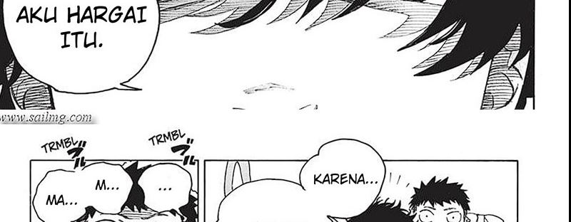 Ao no Exorcist — Chapter 149, halaman 145