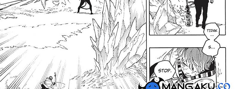 Ao no Exorcist — Chapter 147, halaman 134