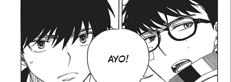 Ao no Exorcist — Chapter 147, halaman 54