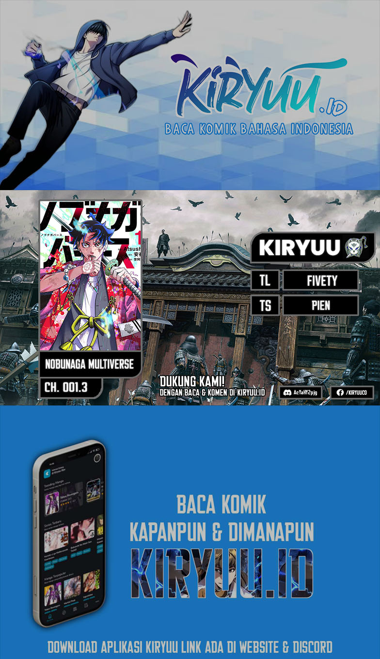Nobunaga Multiverse — Chapter 1.3, halaman 1