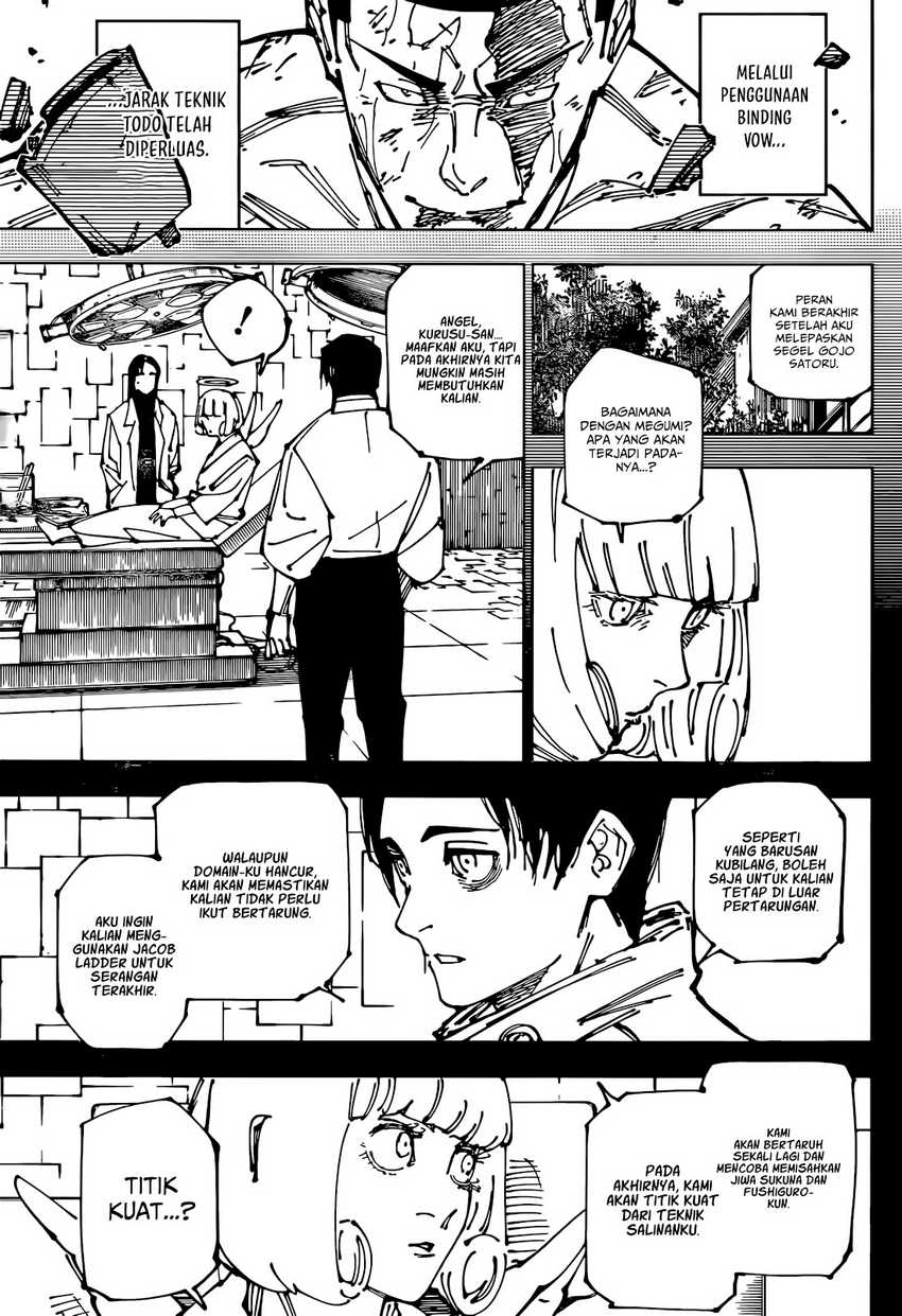 Jujutsu Kaisen — Chapter 263, halaman 16