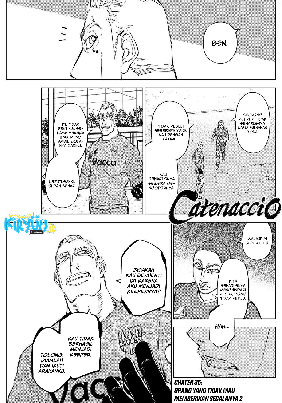 Catenaccio — Chapter 35, halaman 2