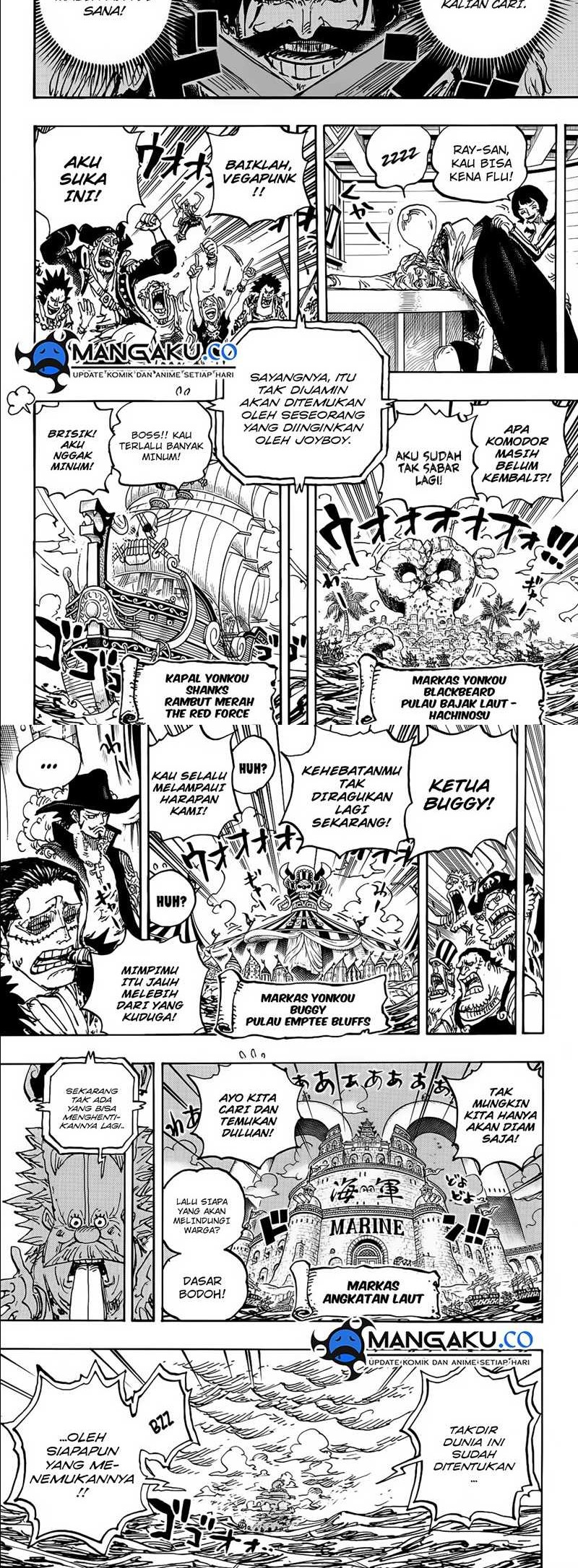 One Piece — Chapter 1121, halaman 8