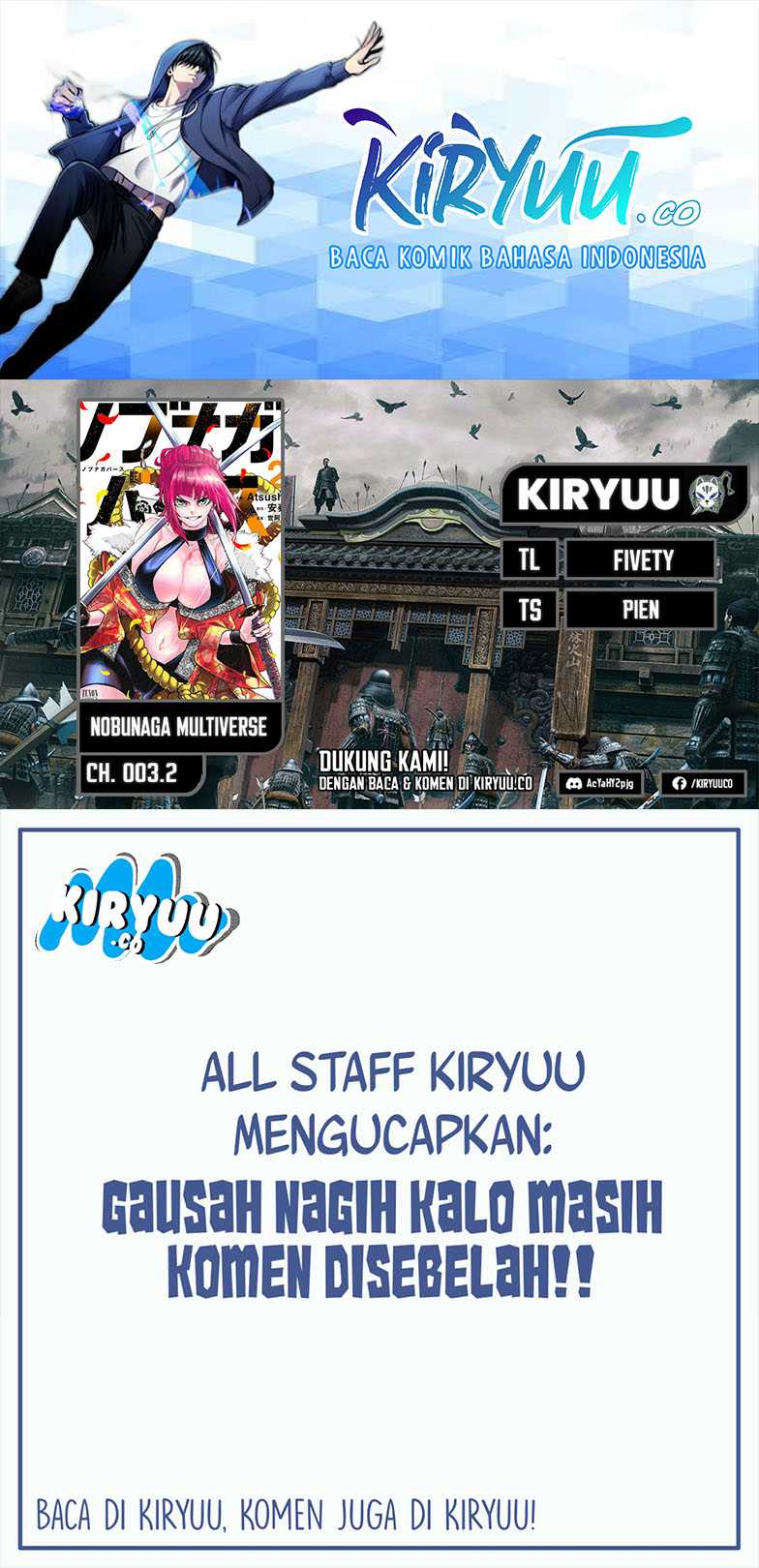Nobunaga Multiverse — Chapter 3.2, halaman 1