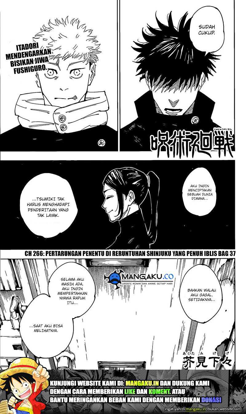 Jujutsu Kaisen — Chapter 266, halaman 2