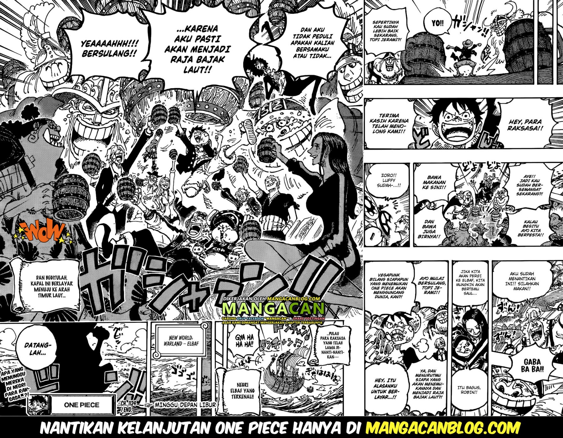 One Piece — Chapter 1124, halaman 10