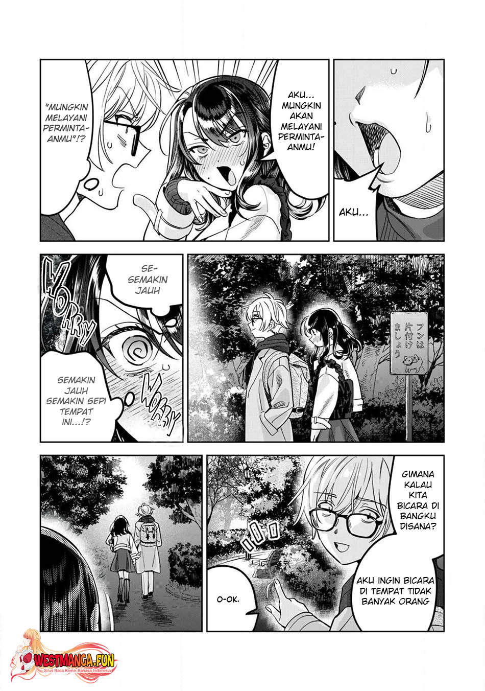 Hajirau Kimi ga Mitainda — Chapter 67, halaman 24
