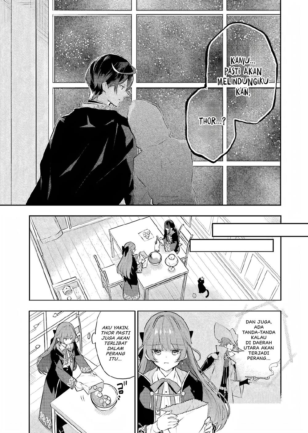 Maydare Tensei Monogatari: Kono Sekai de Ichiban Warui Majo — Chapter 11, halaman 24