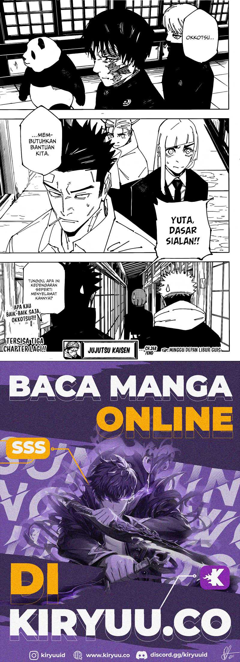 Jujutsu Kaisen — Chapter 268, halaman 20