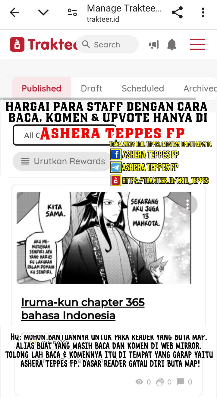 Mairimashita! Iruma-kun — Chapter 361, halaman 21