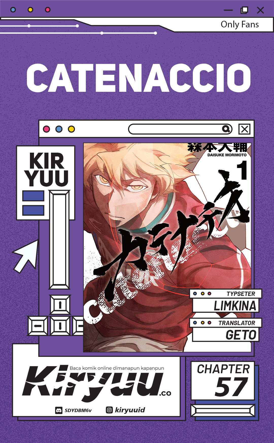 Catenaccio — Chapter 57, halaman 1