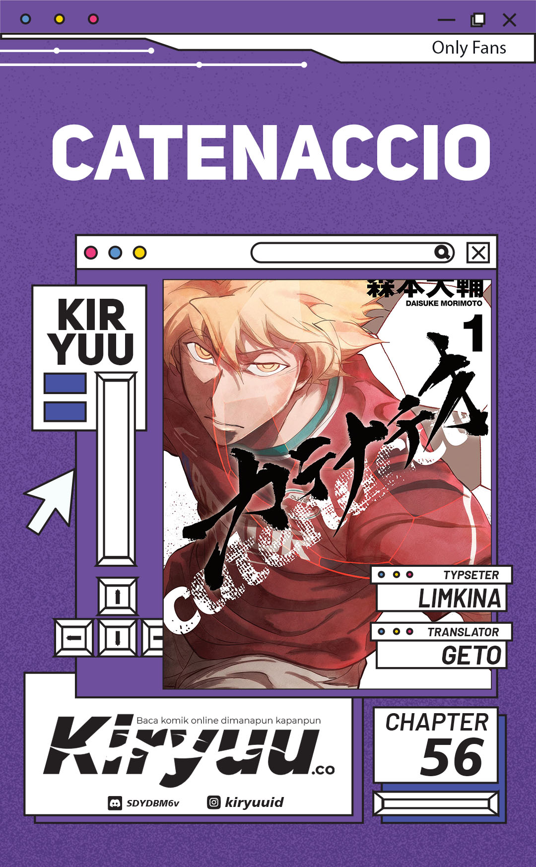 Catenaccio — Chapter 56, halaman 1