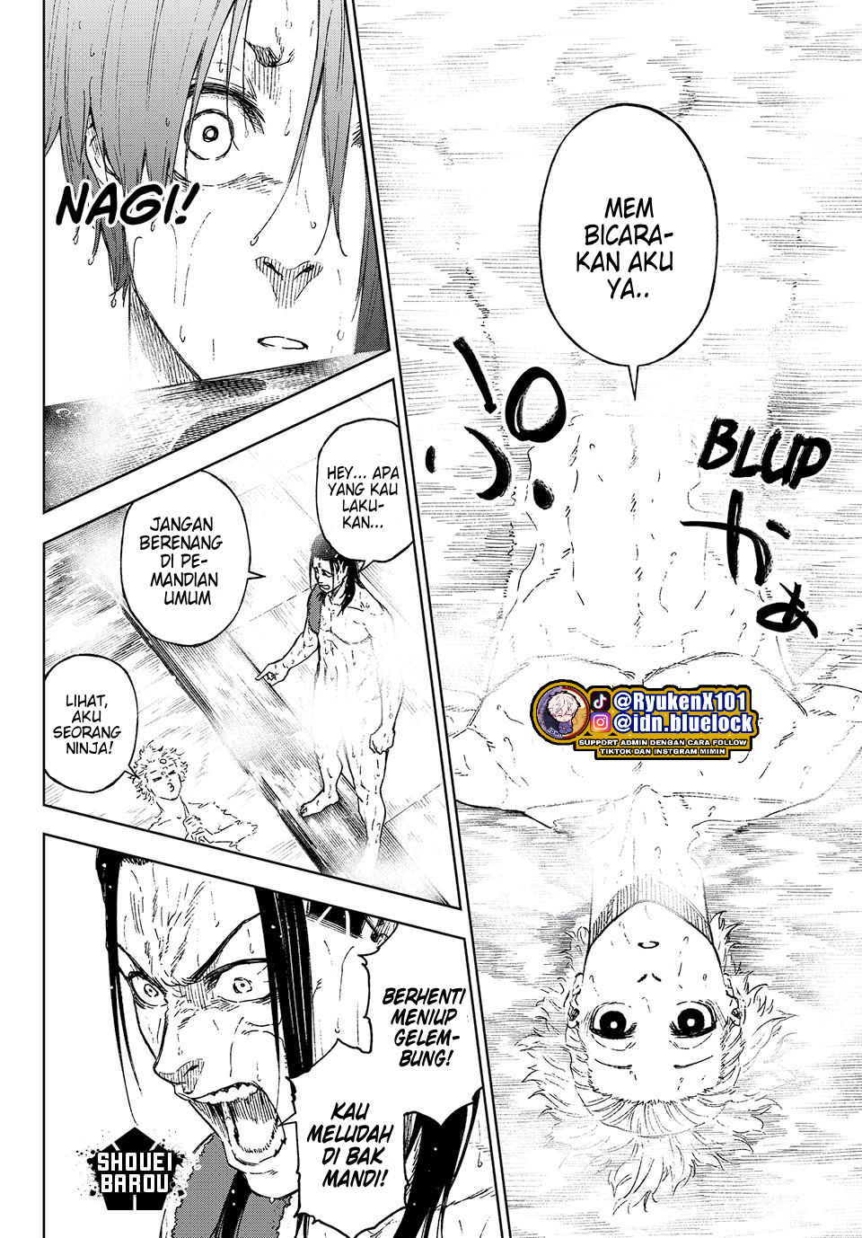 Blue Lock: Episode Nagi — Chapter 14, halaman 33