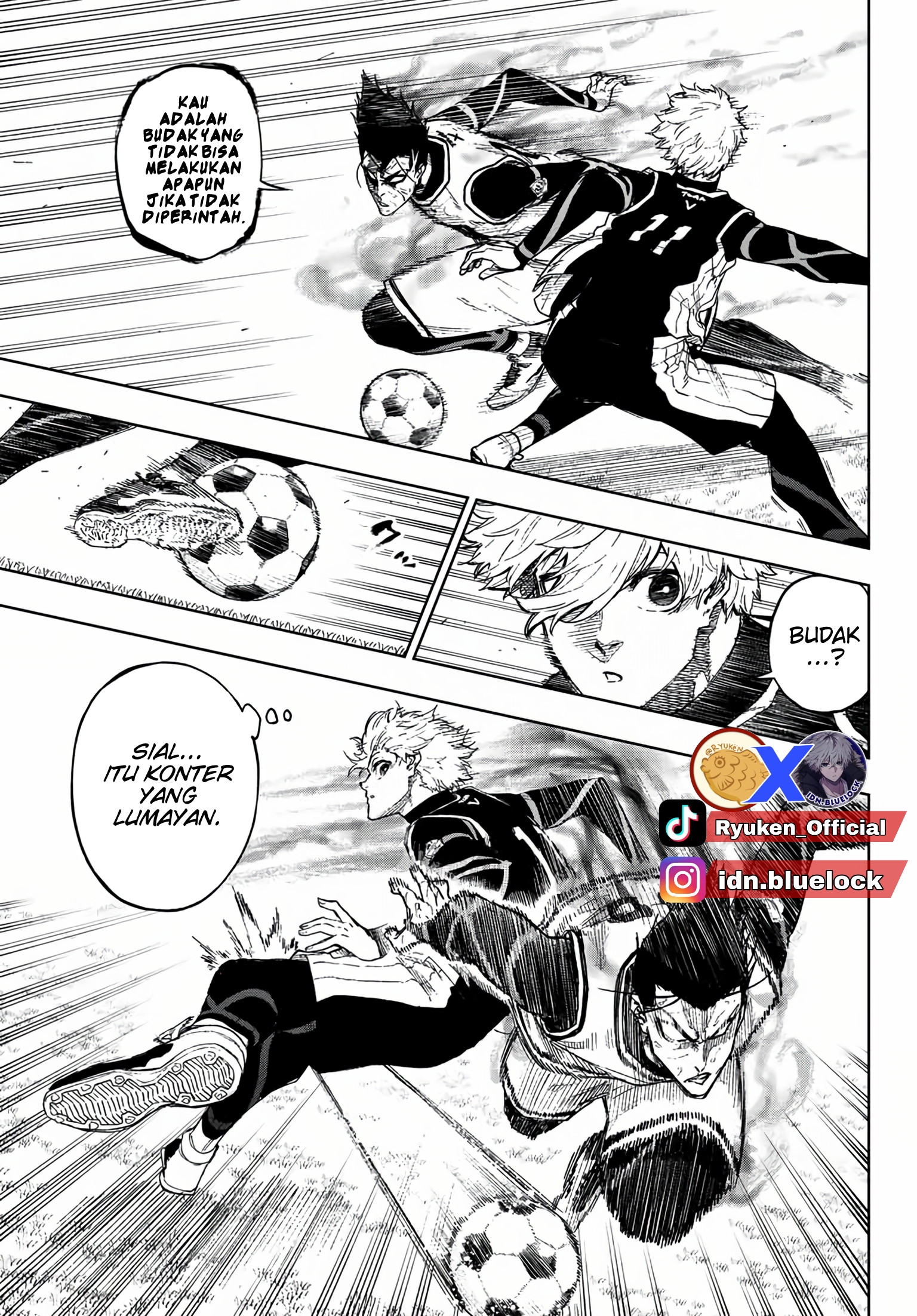 Blue Lock: Episode Nagi — Chapter 8, halaman 21
