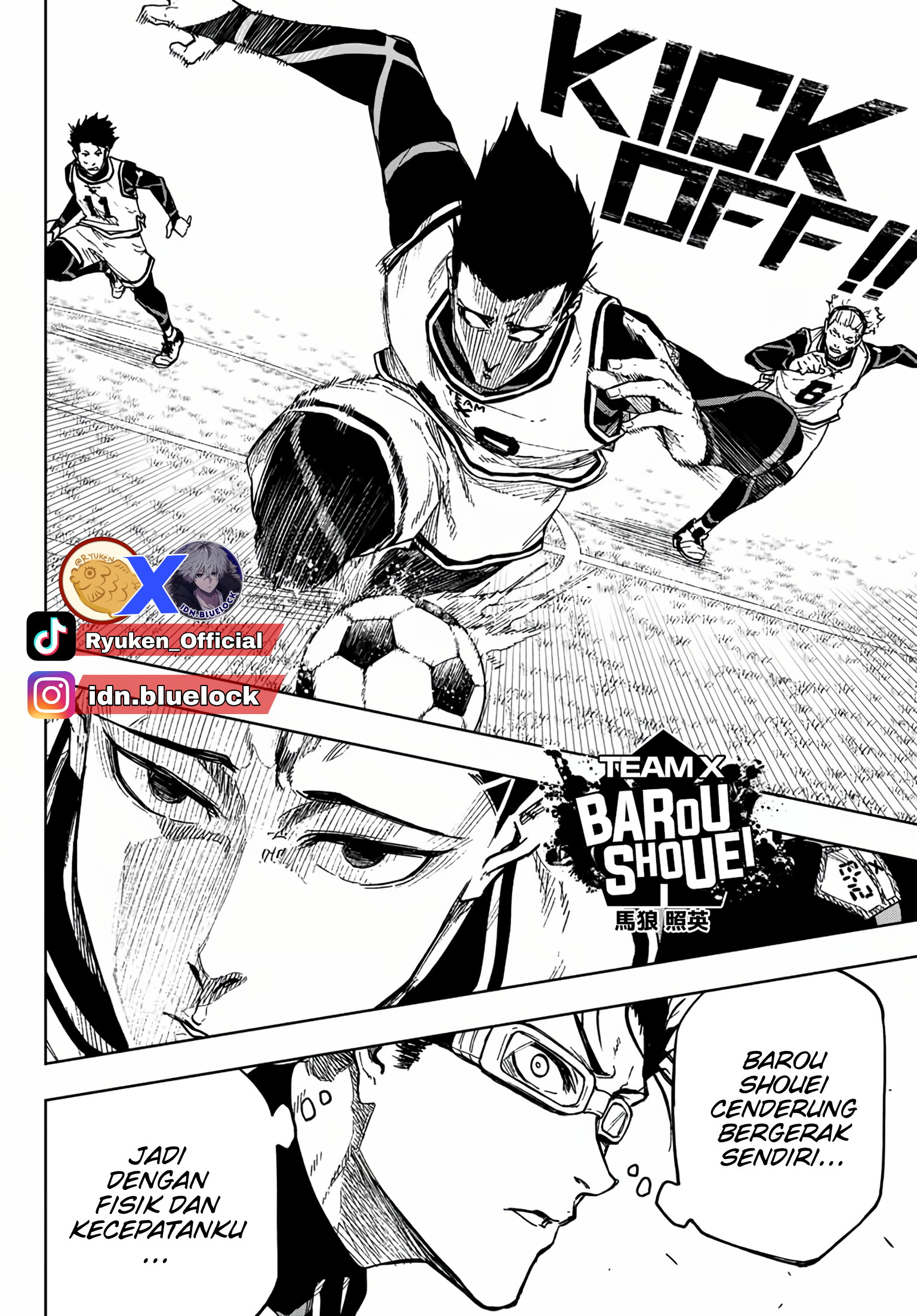 Blue Lock: Episode Nagi — Chapter 8, halaman 6