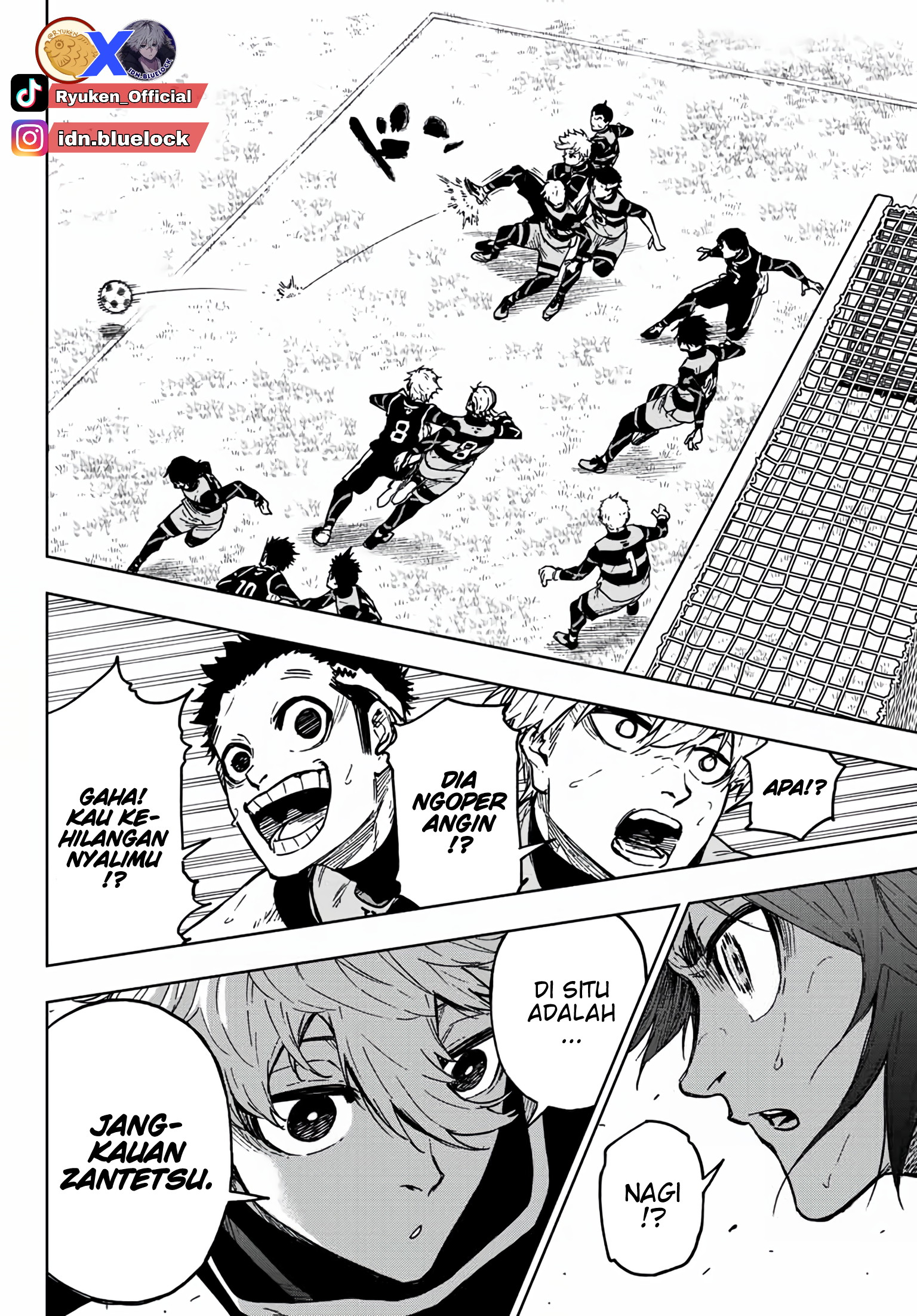 Blue Lock: Episode Nagi — Chapter 7, halaman 18
