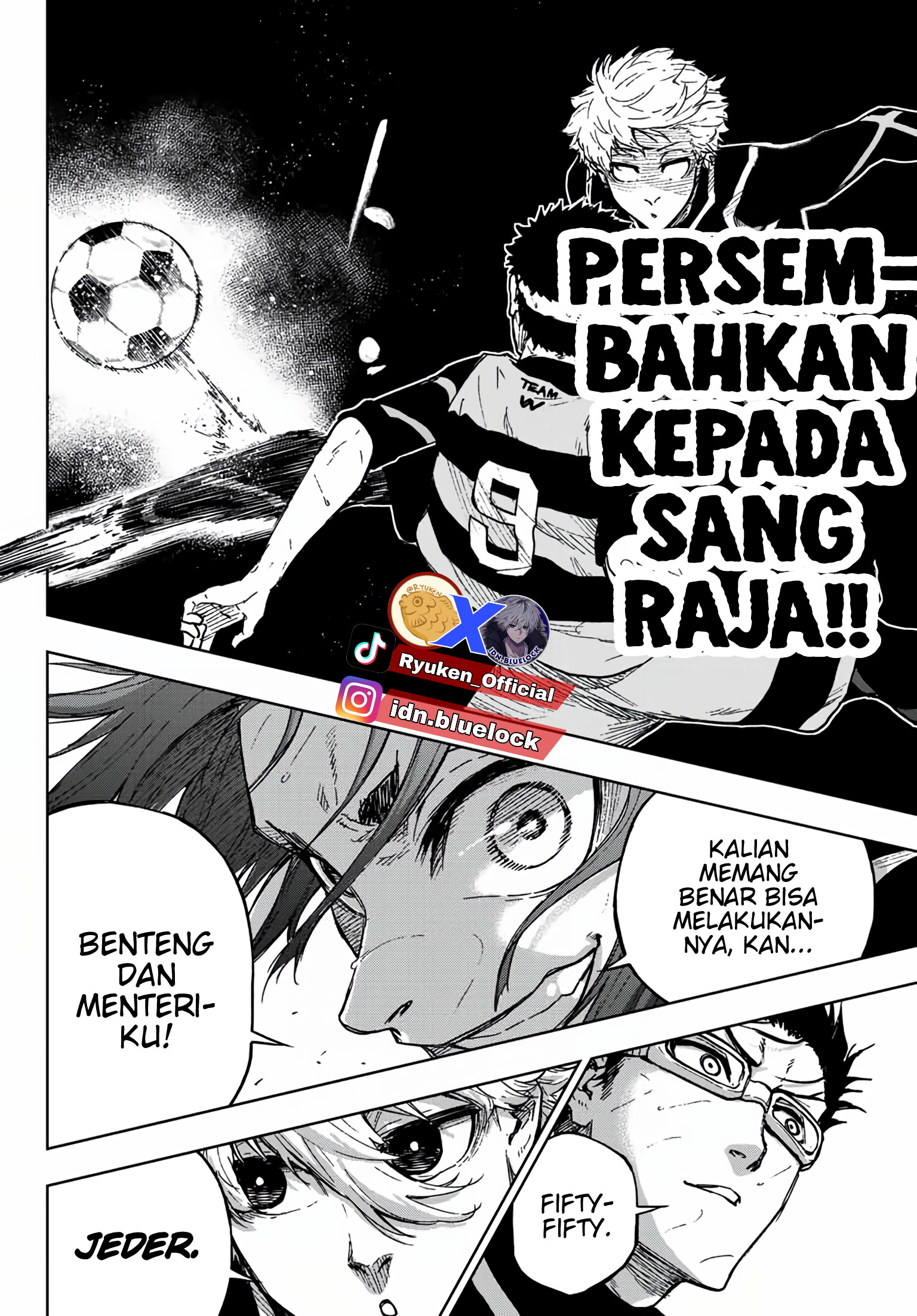 Blue Lock: Episode Nagi — Chapter 7, halaman 33