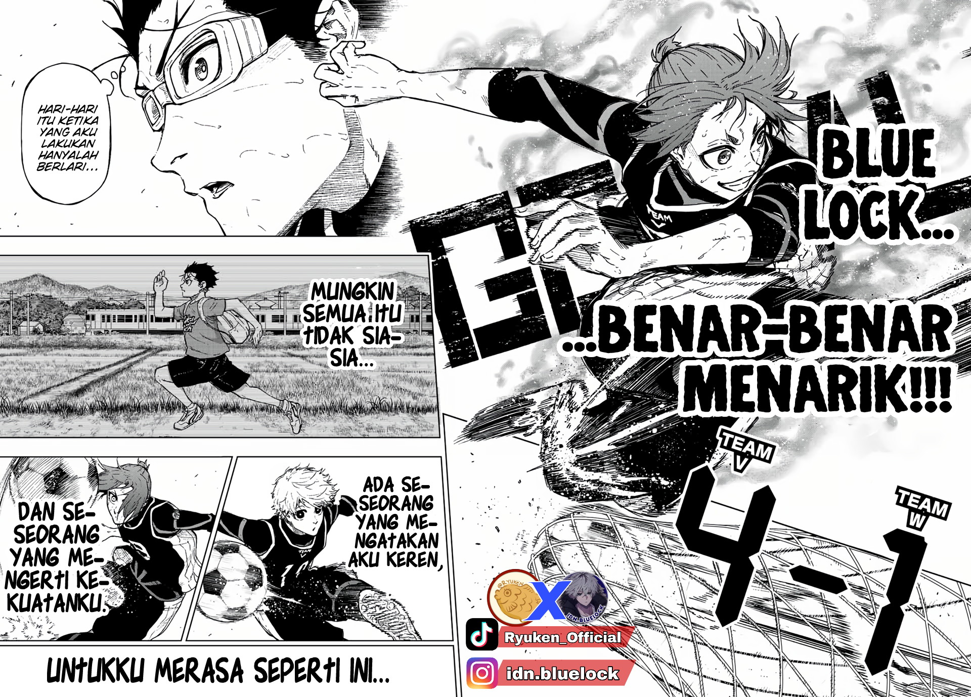 Blue Lock: Episode Nagi — Chapter 7, halaman 38