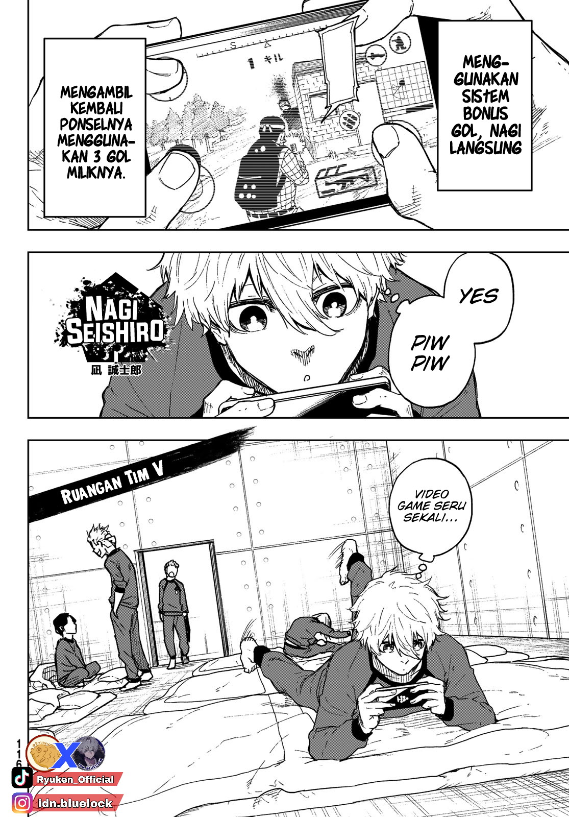 Blue Lock: Episode Nagi — Chapter 6, halaman 3