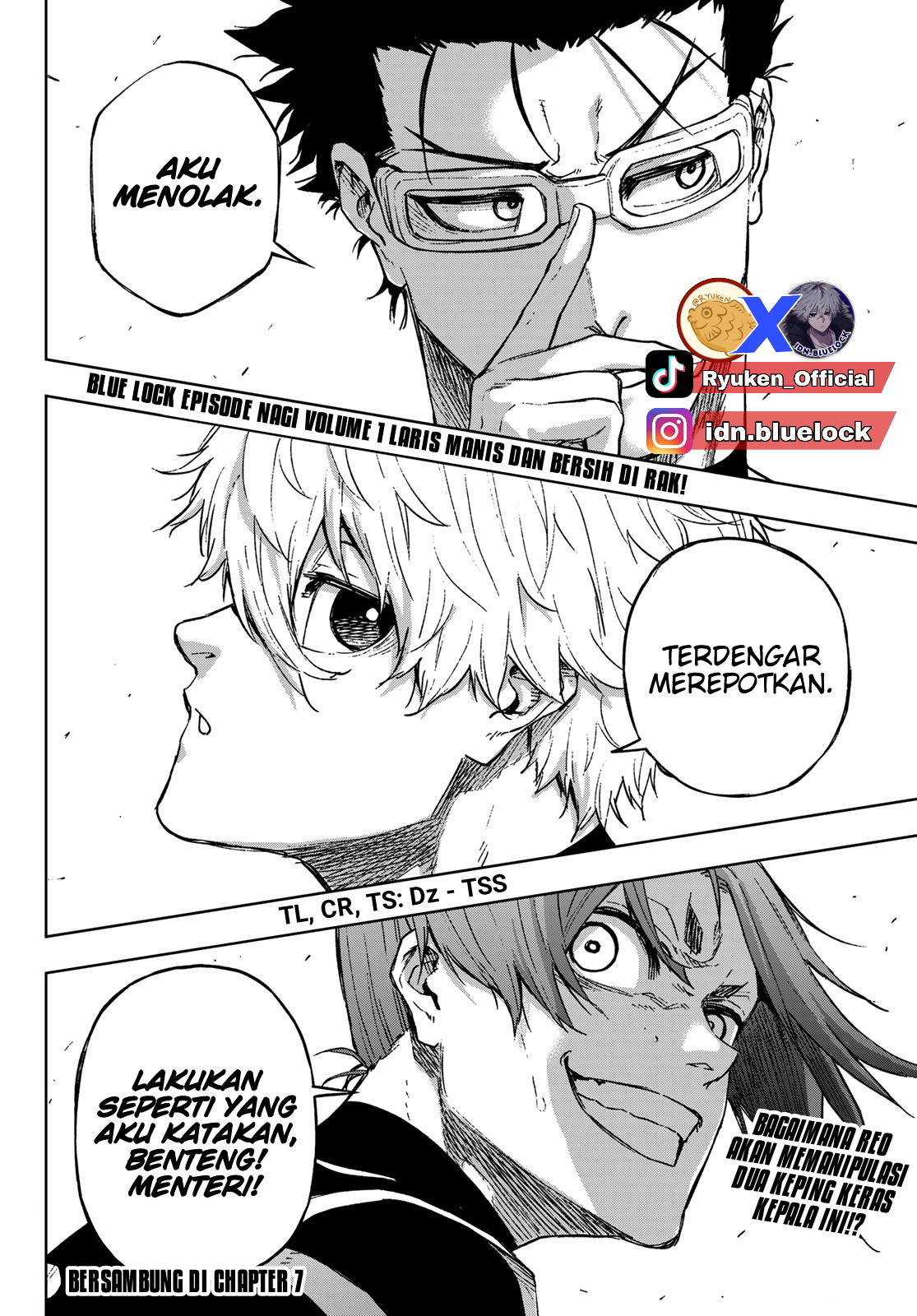 Blue Lock: Episode Nagi — Chapter 6, halaman 33