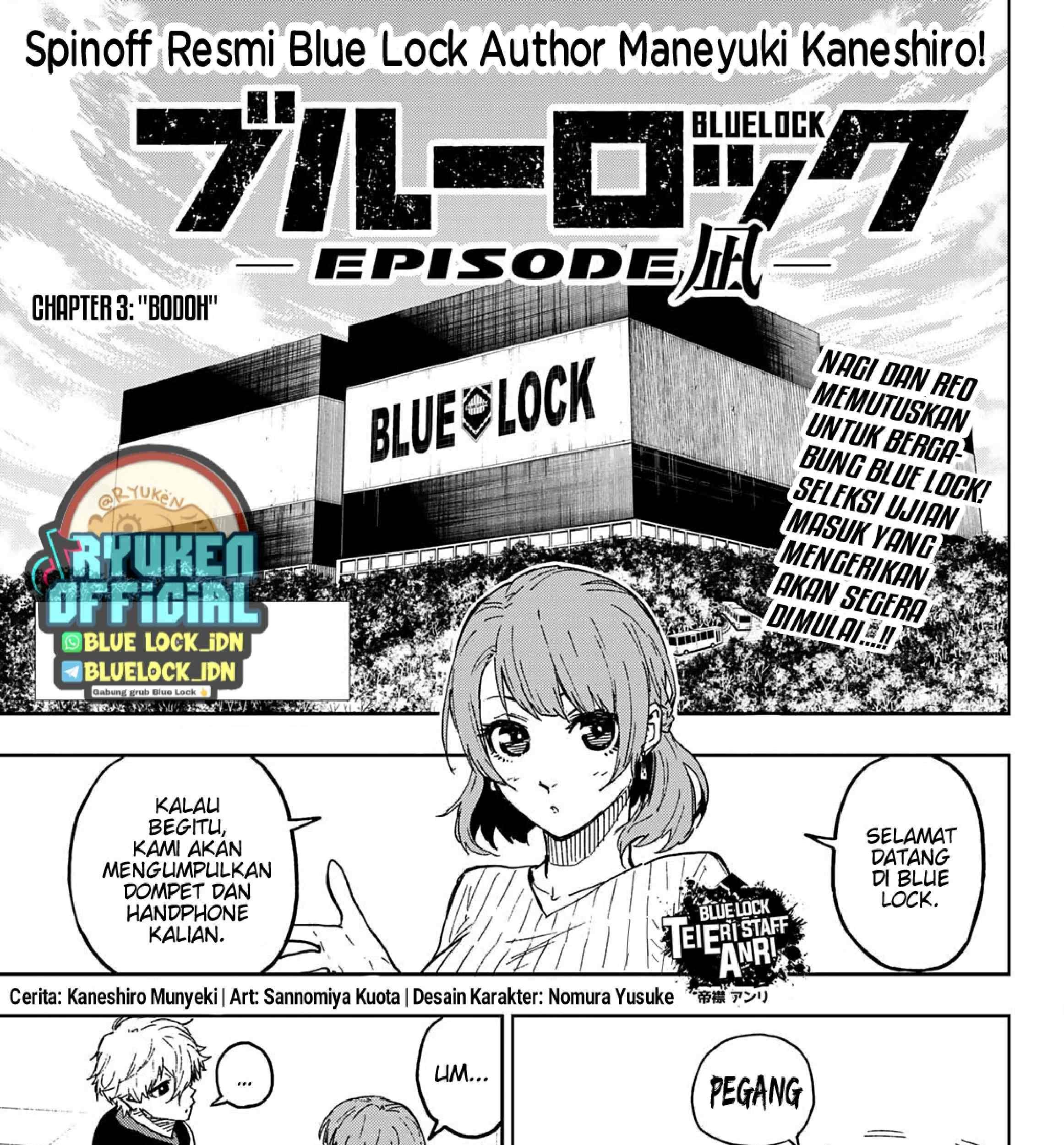 Blue Lock: Episode Nagi — Chapter 3, halaman 3