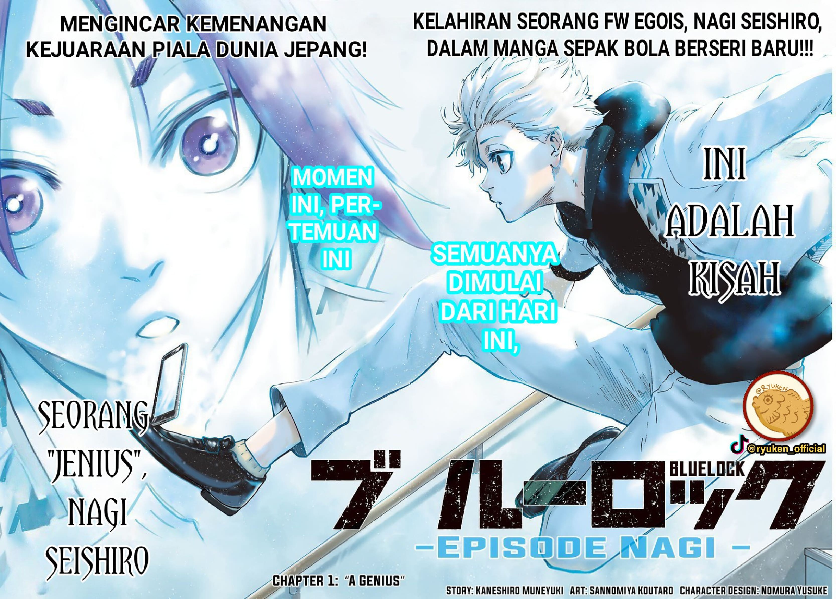 Blue Lock: Episode Nagi — Chapter 1, halaman 4