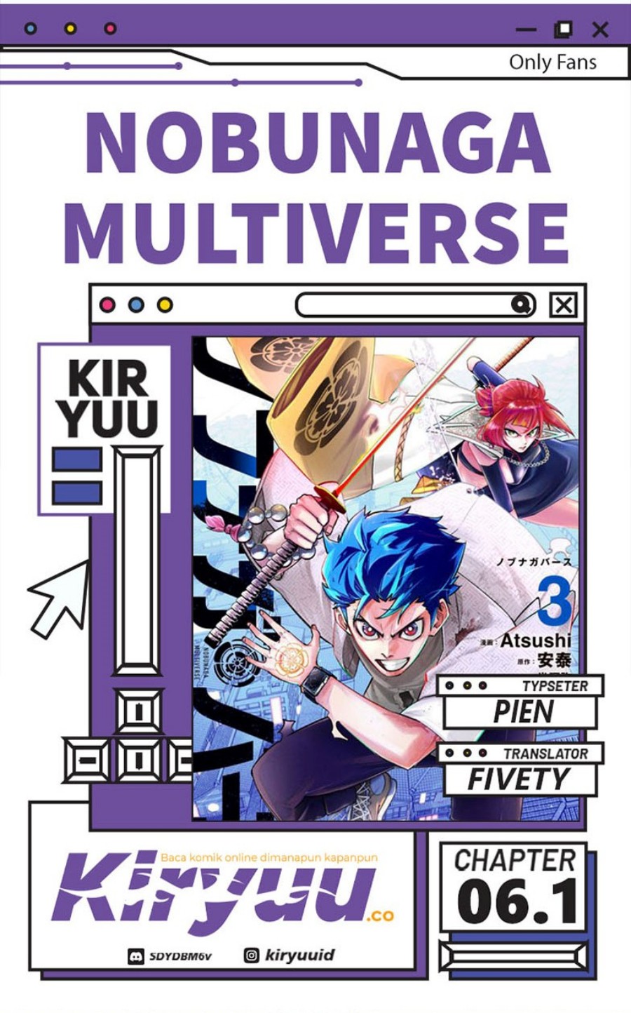 Nobunaga Multiverse — Chapter 6.1, halaman 1