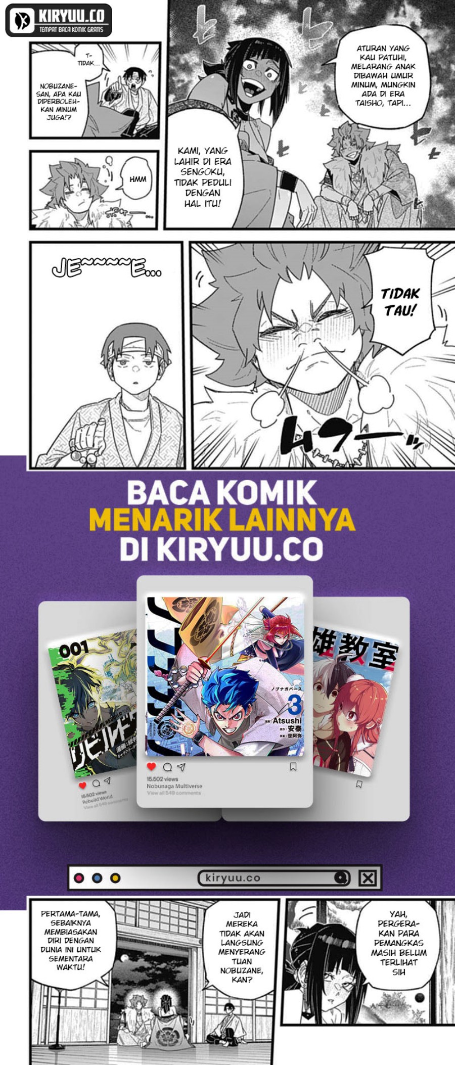 Nobunaga Multiverse — Chapter 6.1, halaman 5