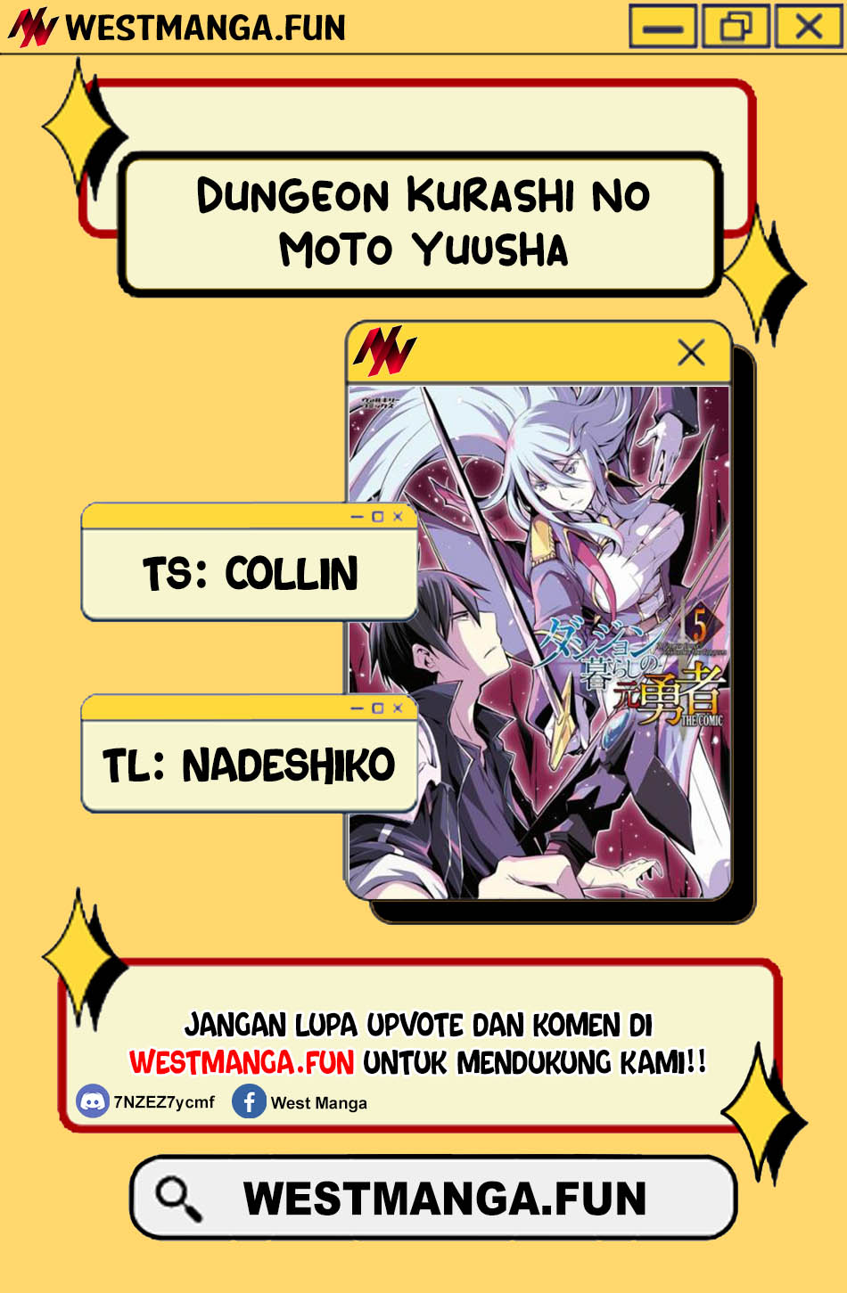 Dungeon Kurashi No Moto Yuusha — Chapter 54, halaman 4