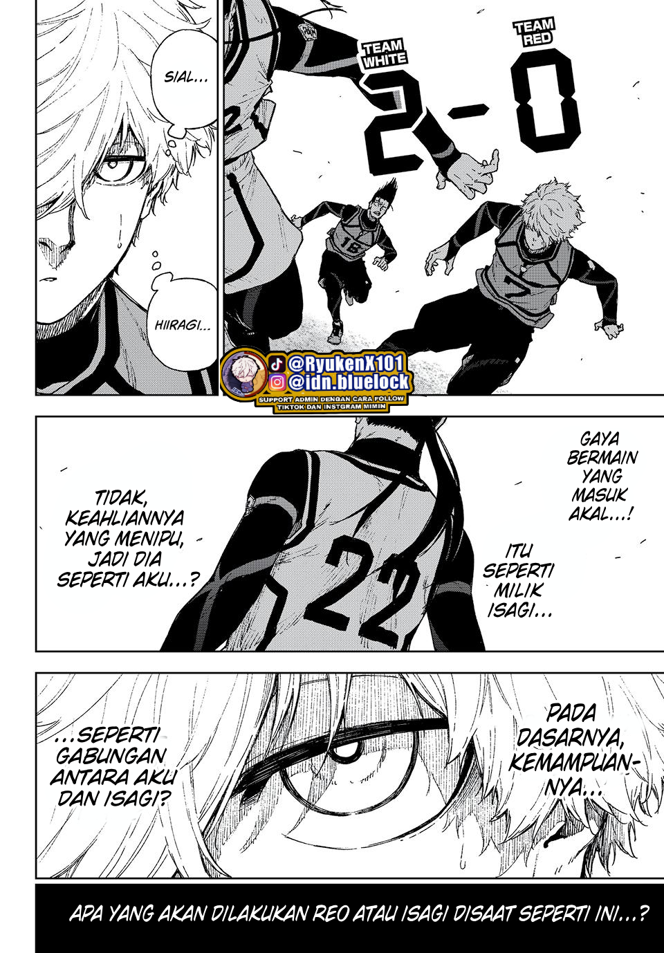 Blue Lock: Episode Nagi — Chapter 20, halaman 22