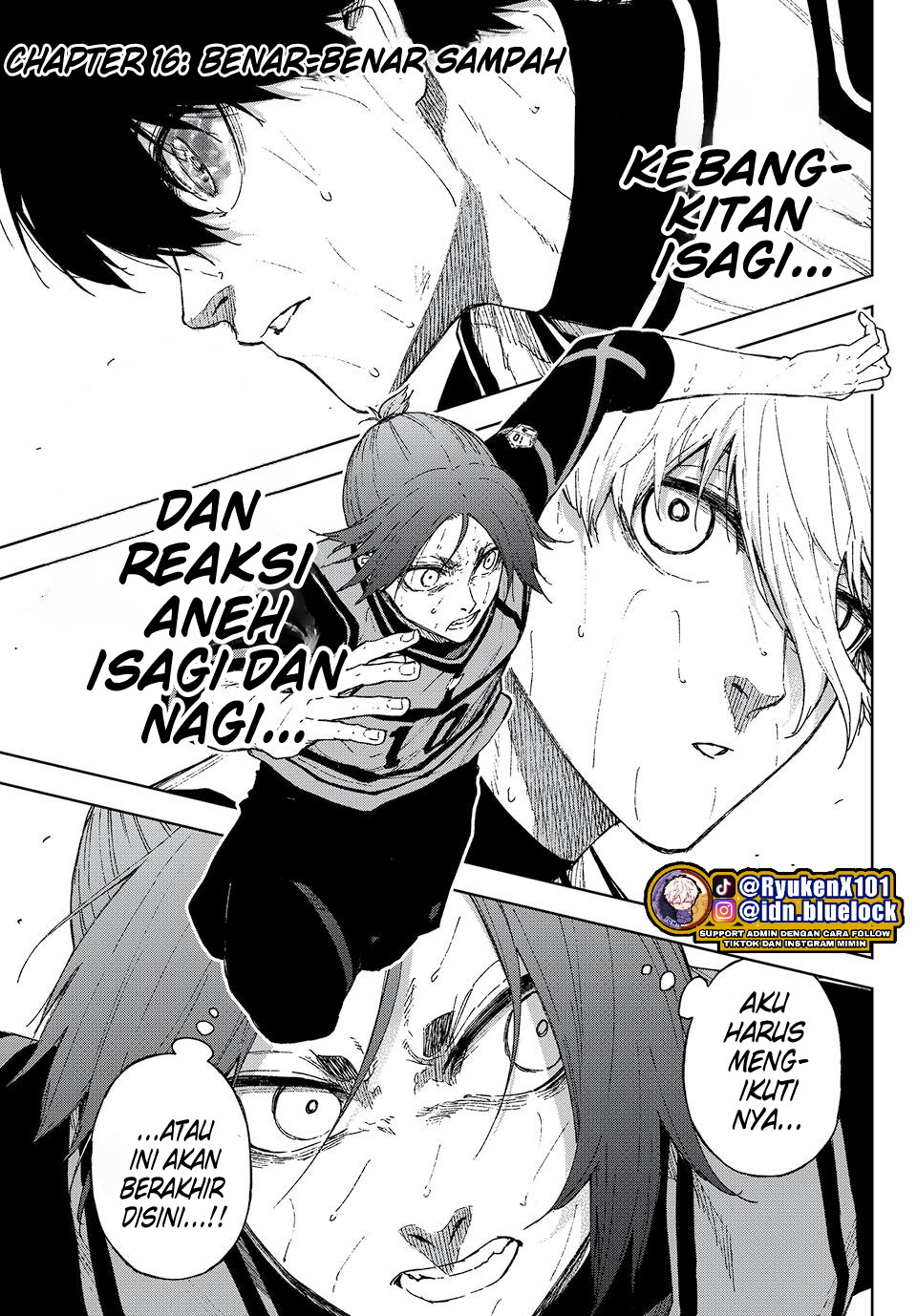 Blue Lock: Episode Nagi — Chapter 16, halaman 1