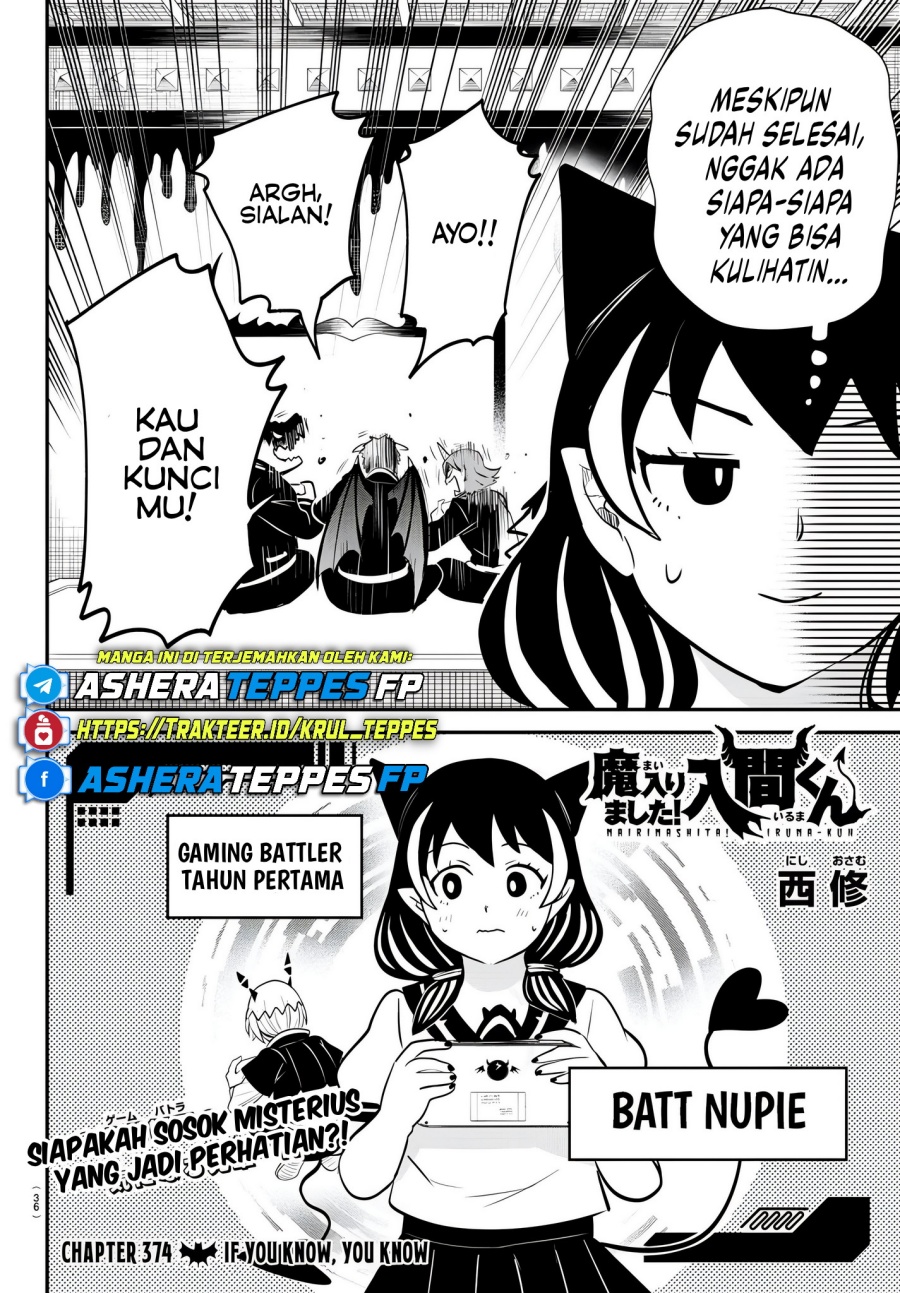 Mairimashita! Iruma-kun — Chapter 374, halaman 3