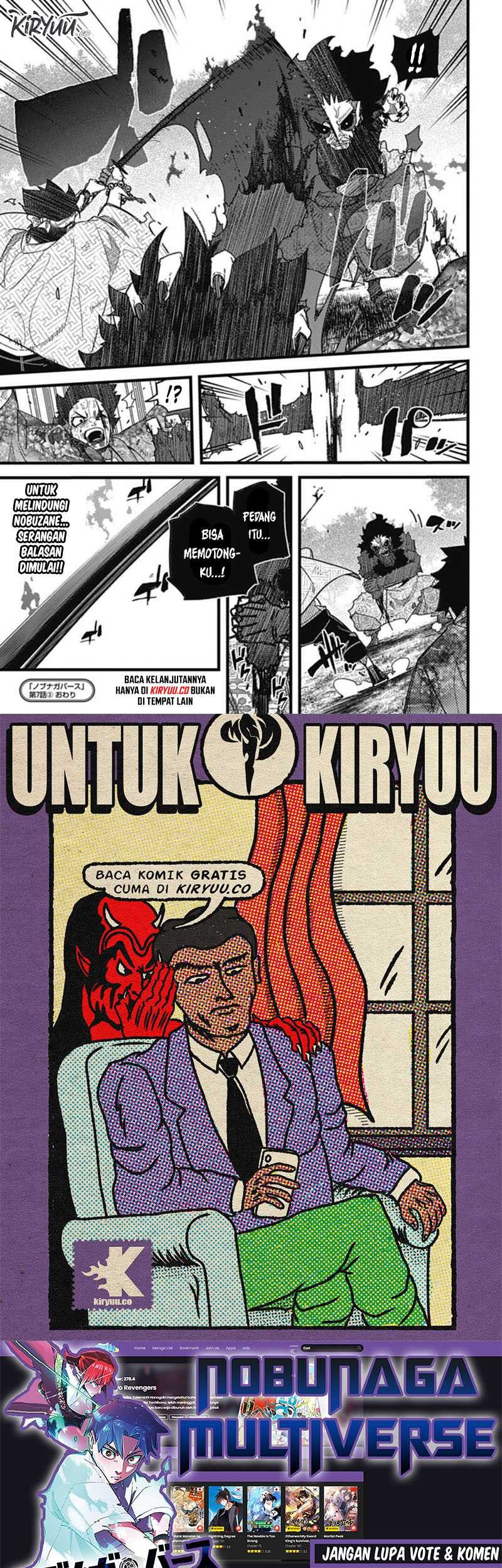 Nobunaga Multiverse — Chapter 7.3, halaman 17