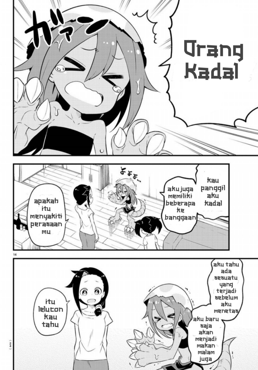 Kaijuu no Tokage — Chapter 1, halaman 17
