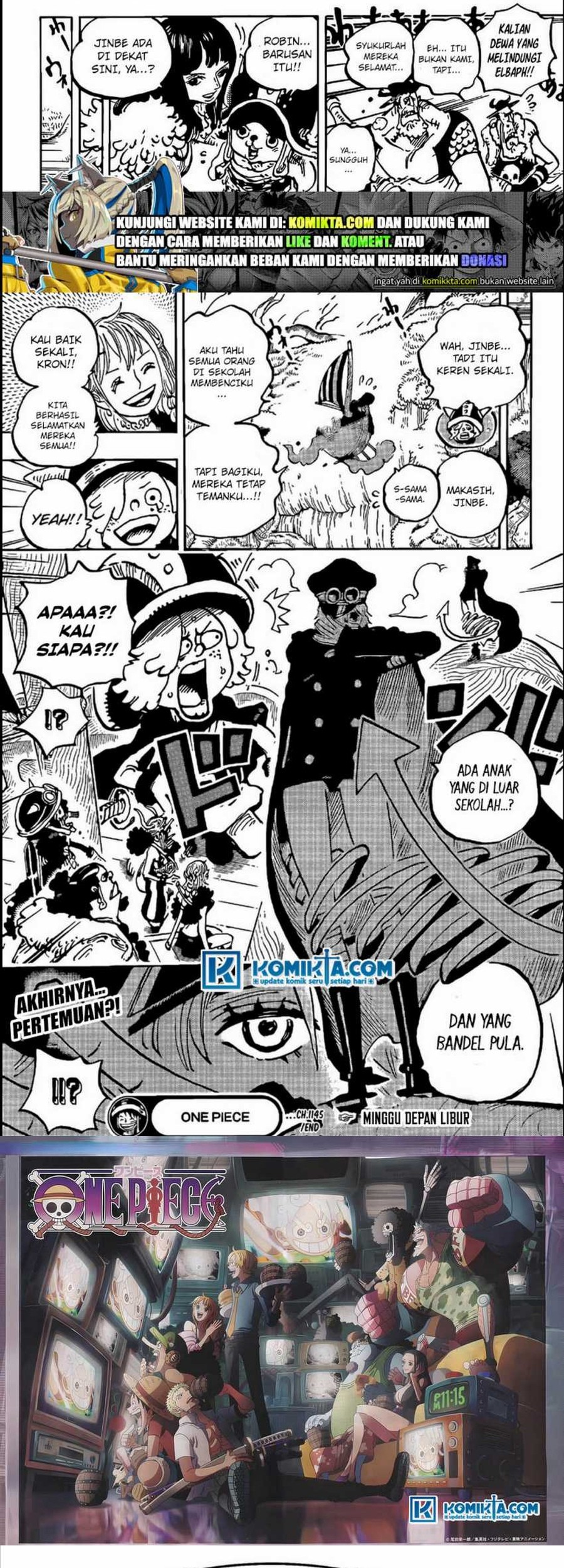 One Piece — Chapter 1145, halaman 9