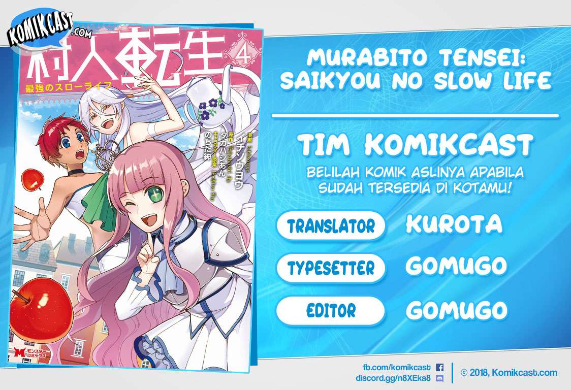 Murabito Tensei: Saikyou no Slow Life — Chapter 20, halaman 1