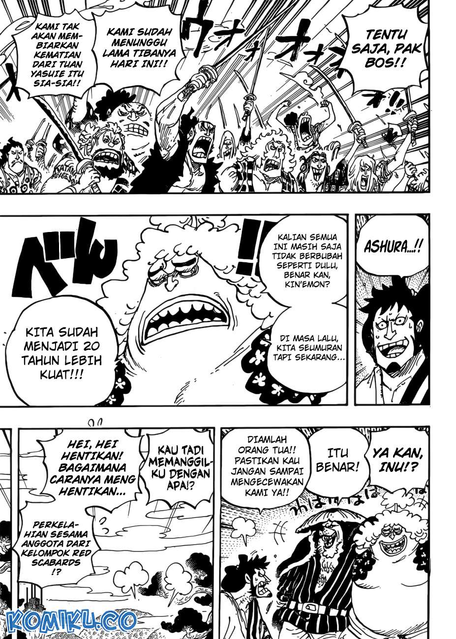 One Piece — Chapter 950, halaman 13