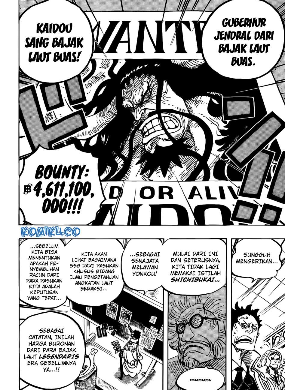 One Piece — Chapter 957, halaman 17