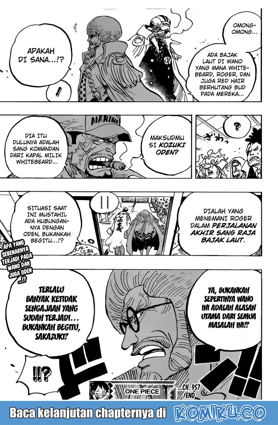 One Piece — Chapter 957, halaman 20