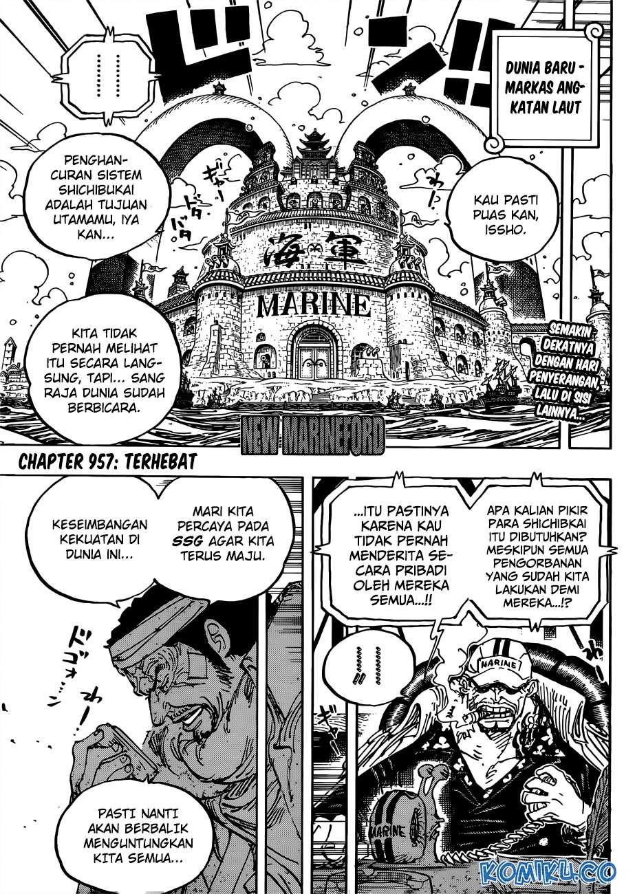 One Piece — Chapter 957, halaman 4