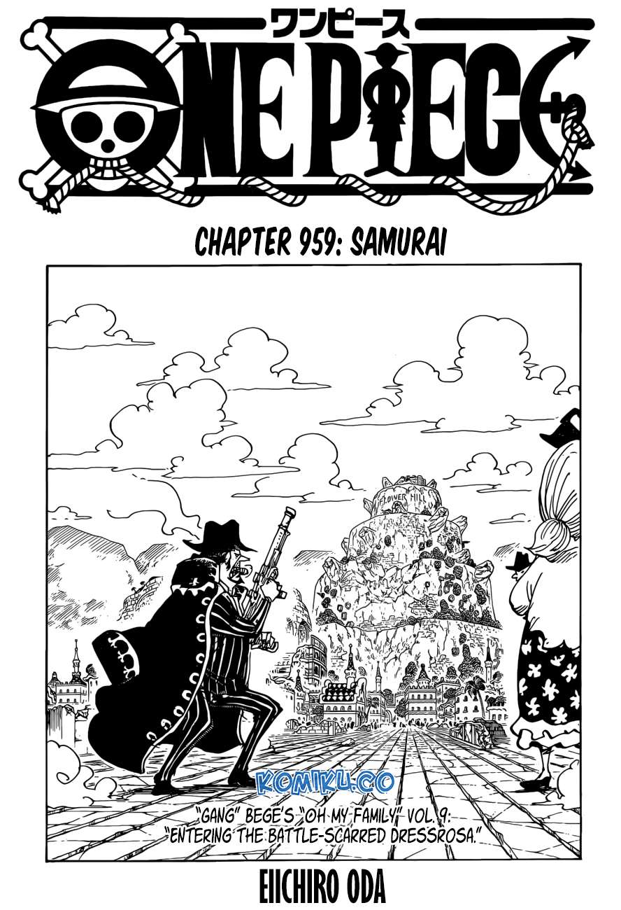 One Piece — Chapter 959, halaman 2