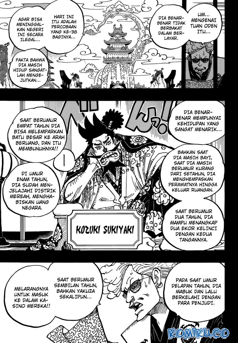 One Piece — Chapter 960, halaman 8
